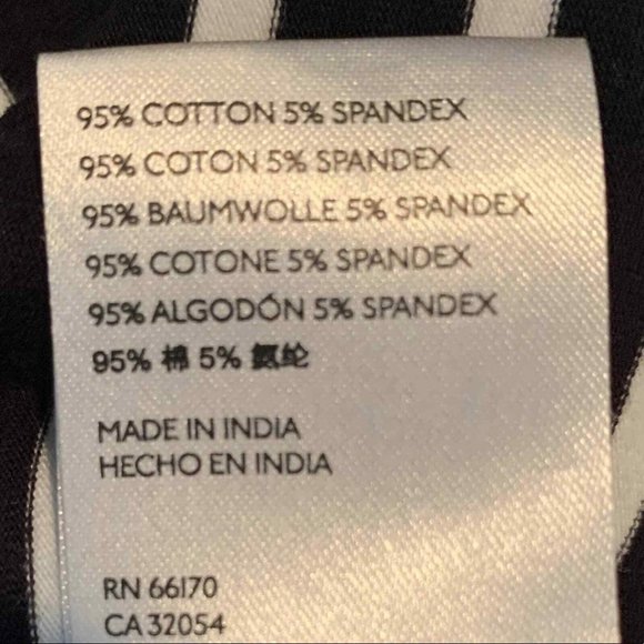 Anthropologie Maeve Black and White Off the Shoulder Top Size XS - Picture 4 of 4